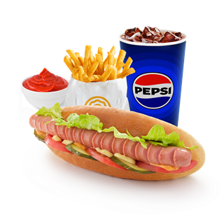 Сет "Pishloqli hot dog'"