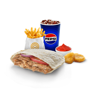 Сет куриный пита донер