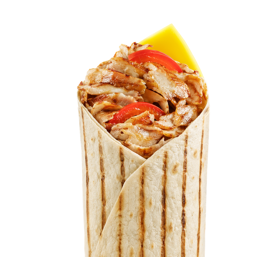 Куриный сырный большой лаваш