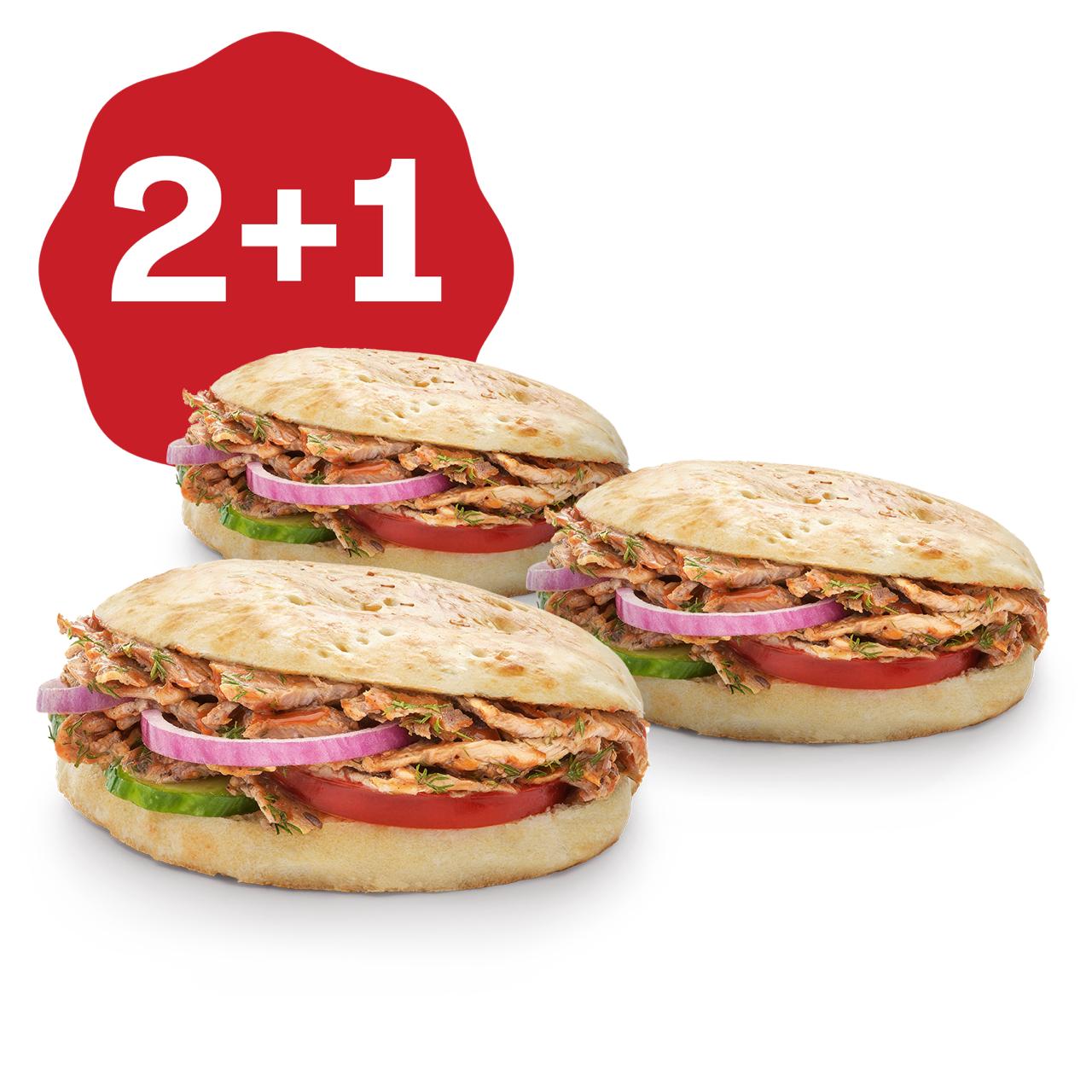 2+1 Tovuqli shaurma