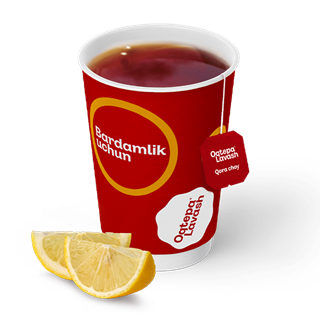 Чёрный чай с лимоном, 0.3L