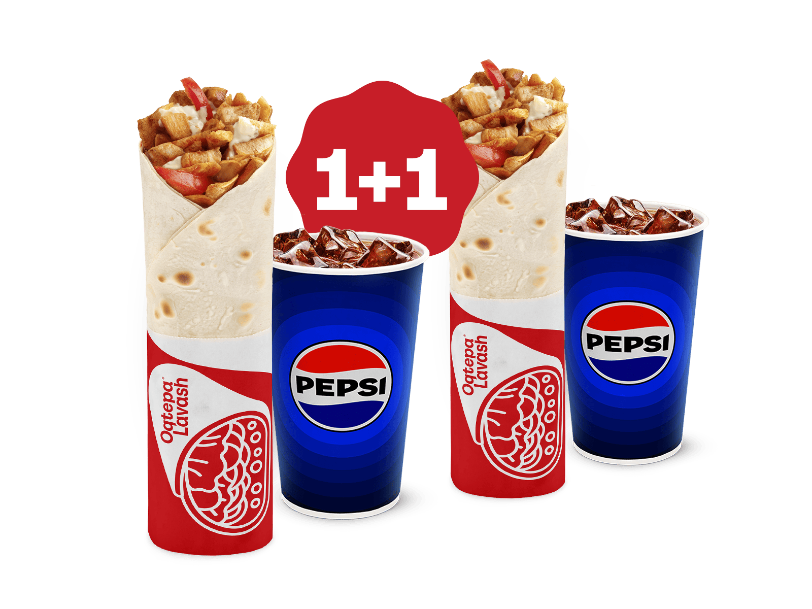 Сет Куриный лаваш с Pepsi 300 мл