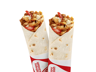 Дуэт куриных маленьких лавашей