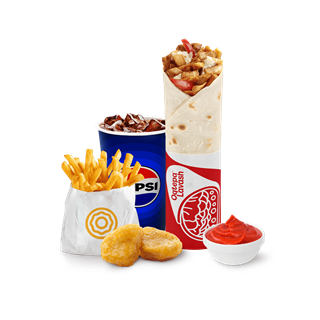 Куриный лаваш сет