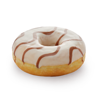 Донат карамельный