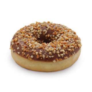 Донат с орехом