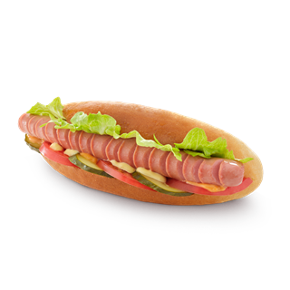 Хот-дог с сыром